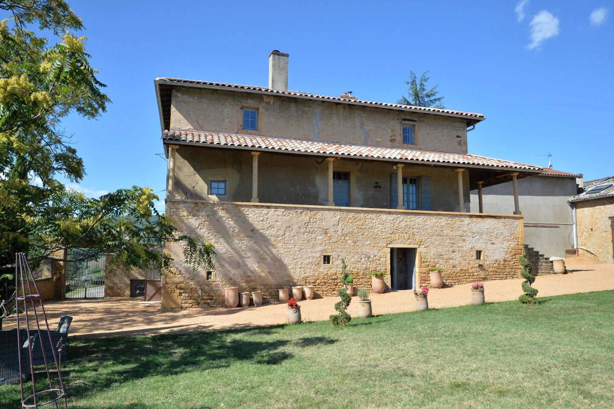 Le Clos Zelie Pouilly-le-Monial Exteriör bild